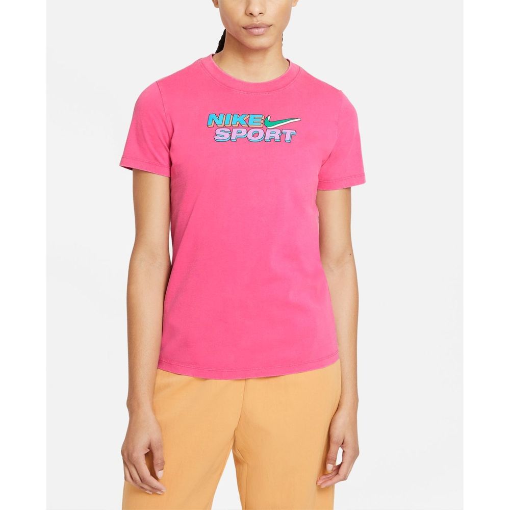 Nike Womens Sportswear Cotton Logo T-Shirt Size Small